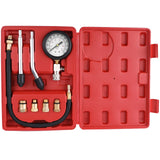 Automobile Pressure Gauge Tester Gasoline Engine Compression Tester Auto Petrol Gas Engine Cylinder Automotive Test Kit 0-300psi