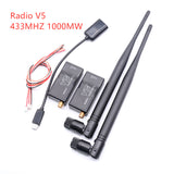 3DR Radio V5 Telemetry 433Mhz 915Mhz 1000MW/500MW Air and Ground Data Transmit Module with OTG cables for APM 2.8 /Pixhawk 2.4.8