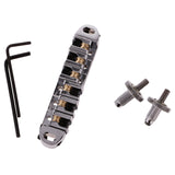 BRASS ROLLER SADDLE BRIDGE FOR ELECTRIC GUITAR