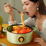 AUX Electric Cooker 2.5L Large Capacity Electric Hot pot Multi-function Cooker Non-stick Coating Electric Frying Pan Noodle Pot