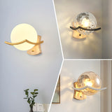Modern Minimalist LED Wall Sconce for Bedroom Bedside Aisle Creative Vanity Light Shade Luxury Living Room Wall Lamp Decor