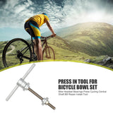 Durable Bearings Central Shaft Press Tool Bike Bicycle Bearing Center Press-In Shaft Installation Disassembly Tool