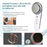 Lifting Body Slimming Massager EMS Ultrasound Cavitation Lipo Lose Fat Machine Infrared Galvanic Weight Ultrasonic X5C3