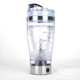 Electric Protein Shaker Bottle 450ML Portable Mixer Cup USB Rechargeable Shaker Cups for Albumen Powder Coffee Milk