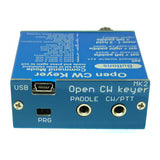 Open CW keyer MK2 KIT CW Speed Adjustable From 1 to 999 WPM With Aluminum Case