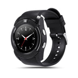 Waterproof Smart Watch Men with Camera Bluetooth Smartwatch Pedometer Heart Rate Monitor Sim Card Wristwatch