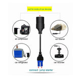 Portable EC5 Cigarette Lighter Socket Adapter Connector For 12V Car Battery Booster Car Jump Starter 2022 New