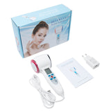 Ultrasonic Cryotherapy Hot Cold Hammer Facial Lifting Shrink Pore Massager Face LED Photon Acne Treatment Beauty Care Machine