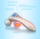 NEW Micro-current Vibration Massager 3D Face Roller Massager Microcurren Face Lift Massage Facial Massage Instrucment