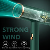 Professional Hair Dryer Negative Ion Blow Dryer Hot Cold Wind Household Salon Hair Styler Tool Electric Ionic Blower Drier