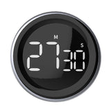 LED Digital  Time Alarm Remind Magnetic Digital Counter Manual Electronic Countdown Timer for Kitchen Cooking Shower Study