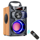 TOPROAD Bluetooth Speaker 10W Portable Wireless Stereo Bass Big Party Speakers Subwoofer Column Support FM USB Remote Control