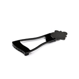Jazz Guitar Bridge Trapeze Tailpiece Bridge for 6 String Electric Bass Guitar Replacement Accessories