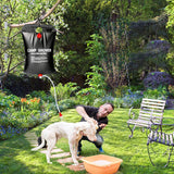 20L Water Bag Portable Solar Heated Shower Bag Outdoor Bathing Bag for Camping Hiking Bbq Water Storage Water Bag Sun Compact