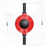 360 Degrees All-Dimensional Abdominal Wheel，No Noise Roller Muscle Trainer Fitness Equipment Non-Slip Workout Body Massager
