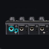 Audio Interface for Recording, Streaming and Podcasting With Dual RCA Inputs Eight Outputs AC12V 300MA Powered-US PLUG
