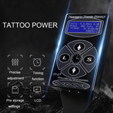 Newest HP-2 Hurricane Tattoo Power Supply Digital Dual LCD Display Tattoo Power Supply Machines For Tattoo Machines