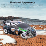 Wltoys K989 1/28 4WD Brushed RC Remote Control Rally Car RTR with Transmitter Explosion-proof Racing Car Drive Vehicle