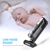 Powerful Car Vacuum Cleaner 5500Pa Portable Handheld 100W Wet & Dry Use Rechargeable Home Car Vacuum Cleaner