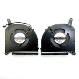 4-Pin CPU GPU Cooling Fan Cooler For Gigabyte AERO15 OLED 17 RP77 RP75W RP75 RP77XA 12 V Black