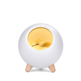 Touch LED Cute Little Pet House LED Rechargeable Atmosphere Night Light Portable Bluetooth Speaker Music Led Desk Table Lights