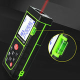 LCD Digital Laser Distance Meter M/In/Ft Tape Range Finder Measure Tool 40/100m Measurement of Area/Length/Volume 2*1.5V