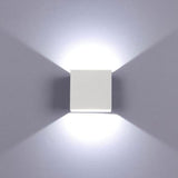1pc LED Wall Lamp 6W Aluminum AC85-265V Wall-mounted Aisle Corridor Staircase For Bedroom Porch Decoration Bedside Wall Lamp
