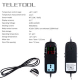 LED Digital Display Breeding Temperature Controller Electronic Thermostat Thermocouple Great Thermostat with Socket AC 90V~ 250V