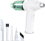 Air Duster Wireless Air Blower Compressed Vacuum Cleaner Cordless Electric Air Duster &amp; Vacuum 2 in 1 for Computer Keyboard Car
