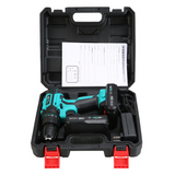 18V Impact Cordless Drill Power Tools Wireless Drills Rechargeable Drill Set for Electric Screwdriver Battery Driller Tool