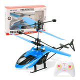 Remote Control Aircraft Induction 2CH Suspension Helicopter Fall-resistant Charging Light Aircraft