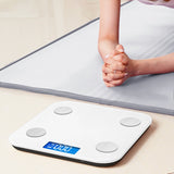Smart Body Scale Smart Wireless Weight Scale Bathroom Scale with Body Composition Monitor with Bluetooth and Fitness App