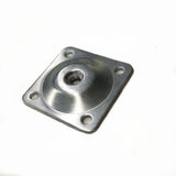 4pcs Leg Fixing Mounting Plates Table Feet Sofa Legs Brackets With Screws For Home Furniture Cabinet Hardware
