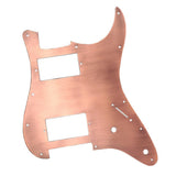 Aluminum Alloy HH Pickguard Anti-scratch Plate for Strat ST Electric Guitar