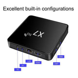 X7 TV Box 1GB＋8GB Quad Core Dual Band 2.4G/5G Media Player WIFI EU Plug