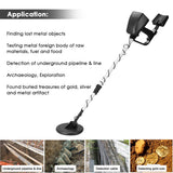 MD920 LCD Underground Metal Detector Detachable Easy Installation High Sensitivity Treasure Gold Metal Detecting Tool