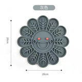Pet Dog Feeding Slow Food Bowl Claw-shaped Dispensing Mat Feed Plate Silicone Dog Lick Pad Safe No-Toxic Training Plate