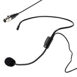 Wireless Microphone Mini Mic Professional Microphones Head-Wear Headset Mini XLR 3pin TA3F 40hz-12.5mhz 130dB