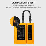 Network Line Tester Network Cable Tester Multifunction Tester Phone Cable Line Checker-1 Set Of RJ45 / RJ11