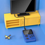 Children's Mini Game Console Blue Handheld Game Console M3S Upgraded Version of Portable Game Console Adjustable Console