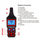 NF-826 Portable Wire Trackers Practical Telephone Lines Locator Underground Wires Detector Professional Cable Finder
