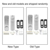 Mechanical Digital Lock Combination Code Manual Door Keyless Zinc Alloy Push Button for Home Office