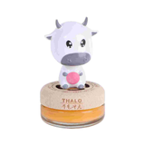 1Pc Shaking Head Cow Statue Nice Fine Chic Home Decoration Year of the Ox Ornament Aroma Ox Ornament Car Interior Decor