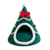 Soft Winter Nest Bed Cage Dog Nest Puppy Cave Stability Durability Dog Gift Half Closed Design Removable Easy to Clean