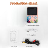 2021 Portable G5 3.0inch LCD Soft Color Screen Handheld Game Console High Definition with 500 Retro Games 3.5mm Earphone Output