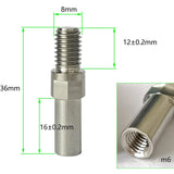 Dropship-1Pair M8 Mountain Bike Frame Front Fork V Brake Column Screw 1.25mm Ultralight Bike Modification Parts