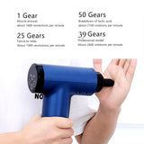 Massage Gun Deep Tissue Percussion Muscle Massager For Pain Relief 39 Speeds LCD Dual Screen Fascia Gun Electric Body Massager