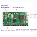 FM stereo digital radio circuit board module wireless audio village through campus broadcast receiver