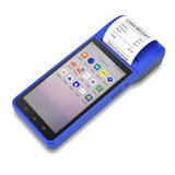 Handheld PDA Smart POS Receipt Terminal Printer Android 8.1 with 5.5 Inch Touchscreen 1D 2D Barcode Scanner Support WiFi/BT/GPS