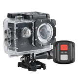 Ultra HD 4K Action Camera WiFi 12MP 2.0 Inch 30M Go Waterproof Pro 170D Helmet Bicycle Video Recording Camera Sports Cameras